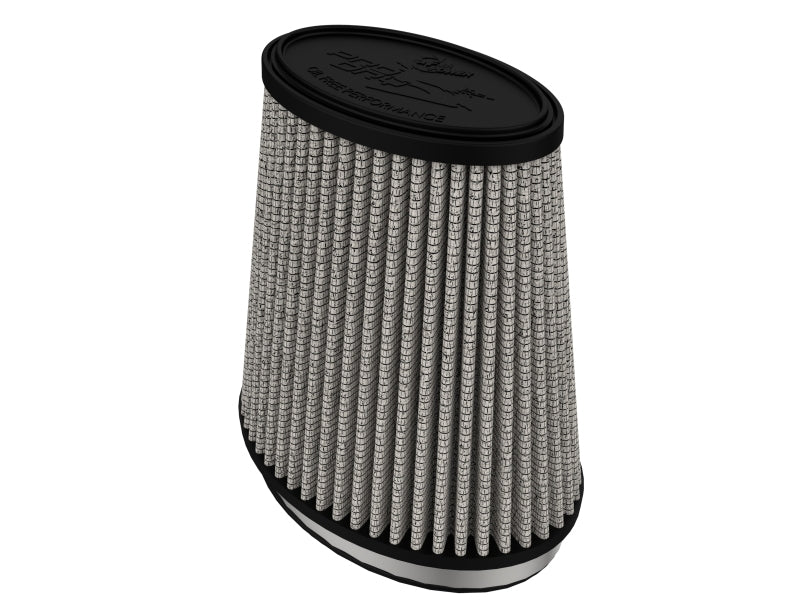 aFe Magnum (3x4-3/4)in Flange ID x (4x5-3/4)in Base x (2-1/2x4-1/4) FLOW Pro DRY S Air Filter (Pair)