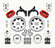 Wilwood Forged Dynalite Front Kit 12.19in Drilled Red 59-64 Chevy Impala / 63-64 Corvette