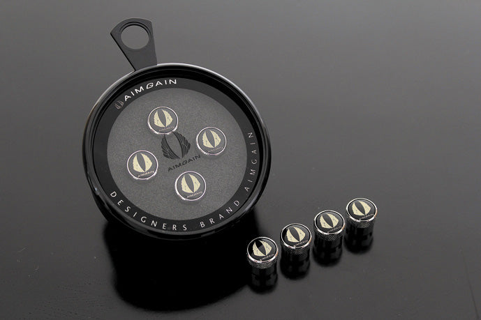 Aimgain Valve Stem Caps – Elevate Your Wheel Game with Japanese Precision