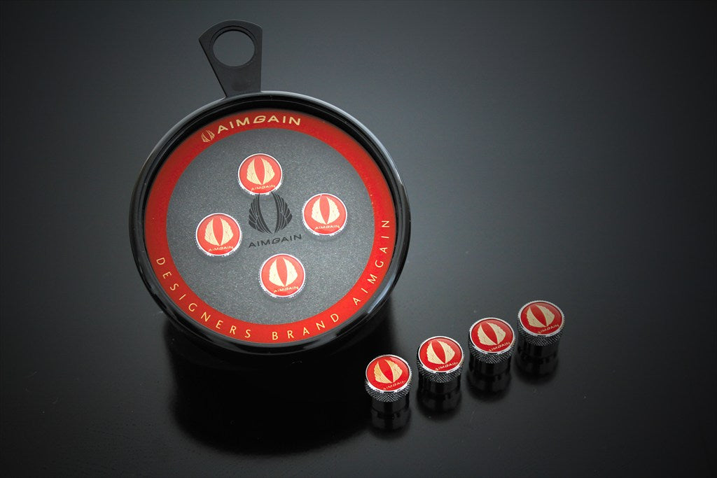 Aimgain Valve Stem Caps – Elevate Your Wheel Game with Japanese Precision