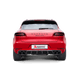 Akrapovic 2014 Porsche Macan Turbo (95B) Evolution Line Cat Back (Titanium) w/ Carbon Fiber Tips