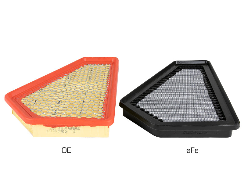 afe Magnum FLOW OE Replacement Air Filter Cadillac CTS 10-14 V6-3.0L / CTS-V 09-15 V8-6.2L (sc)