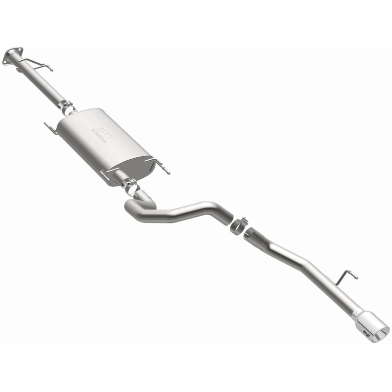 MagnaFlow 12-14 Toyota 4Runner V6 4.0L Single Straight P/S Rear Exit SS Cat Back Performance Exhaust