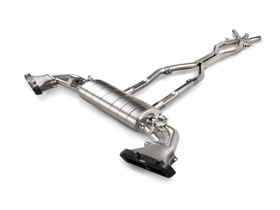 Akrapovic Replacement Titanium Tail Pipe - Single (for S-ME/TI/4)