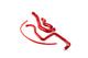 ISR Performance Silicone Radiator Hose Kit 03-06 Nissan 350z - Red
