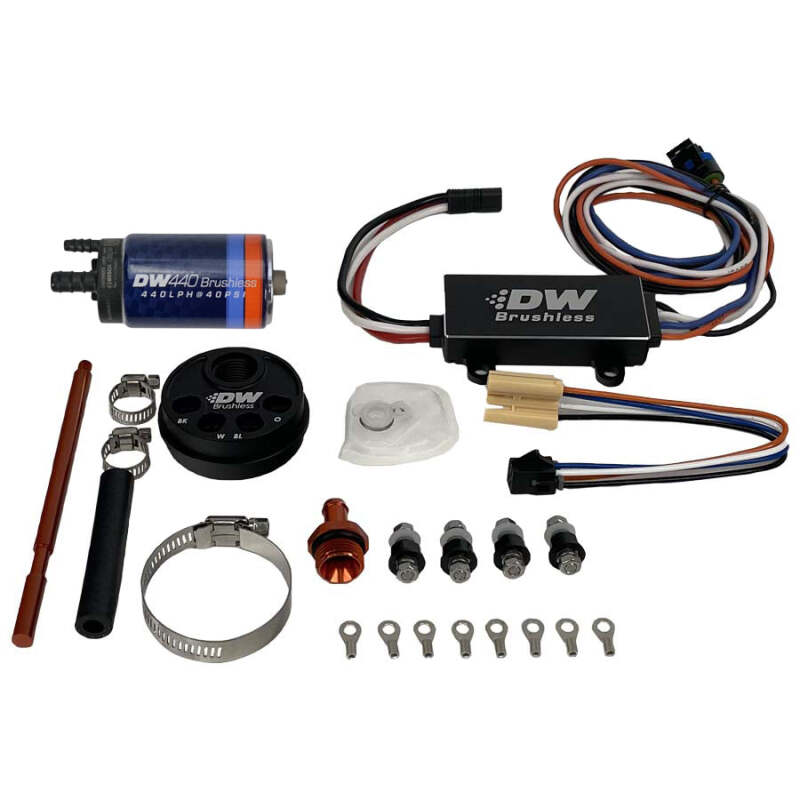 DeatschWerks 3.5L Module Surge Tank In-Tank Pump Adapter w/ DW440 Brushless & Controller 440lph Pump