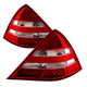 xTune Mercedes R170 Slk 98-04 LED Tail Lights ( R171 Amg Look ) Red Clear ALT-JH-MBR17098-LED-RC