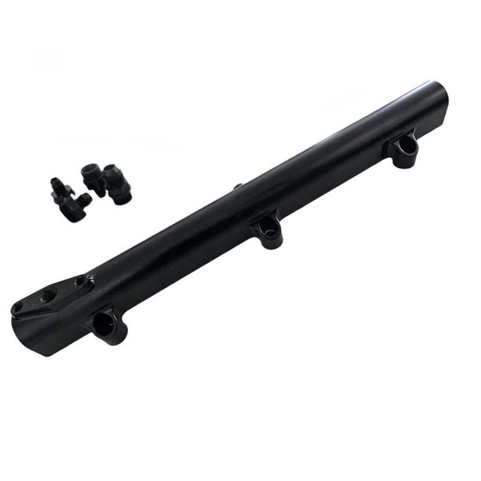 BLOX Racing Honda B-Series Xtreme Aluminum Fuel Rail - Black