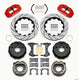 Wilwood Narrow Superlite 4R Rear P-Brk Kit 14.00in Drill Red Small Ford 2.36in Off Bronco 5 x 5.50