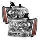xTune Chevy Suburban 1500/2500 07-14 Crystal Headlights Chrome HD-JH-CSUB07-AM-C