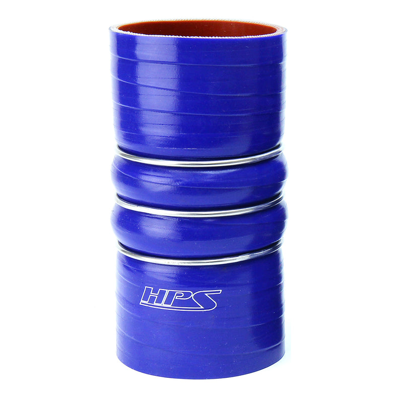 HPS 2.75" (70mm) Silicone CAC Hose Cold Side 6" Long - Blue (CAC-275-COLD)