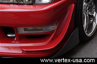 Lang Front Bumper Canards for 1997-1998 Nissan 240SX Kouki