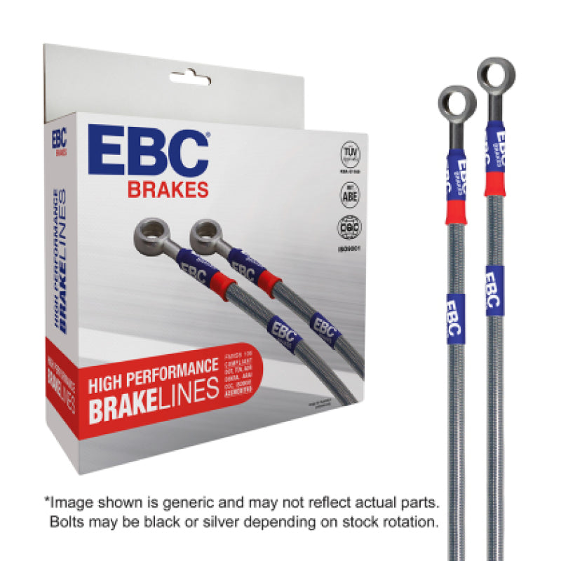 EBC 08-10 Subaru Impreza WRX 2.5T Stainless Steel Brake Line Kit