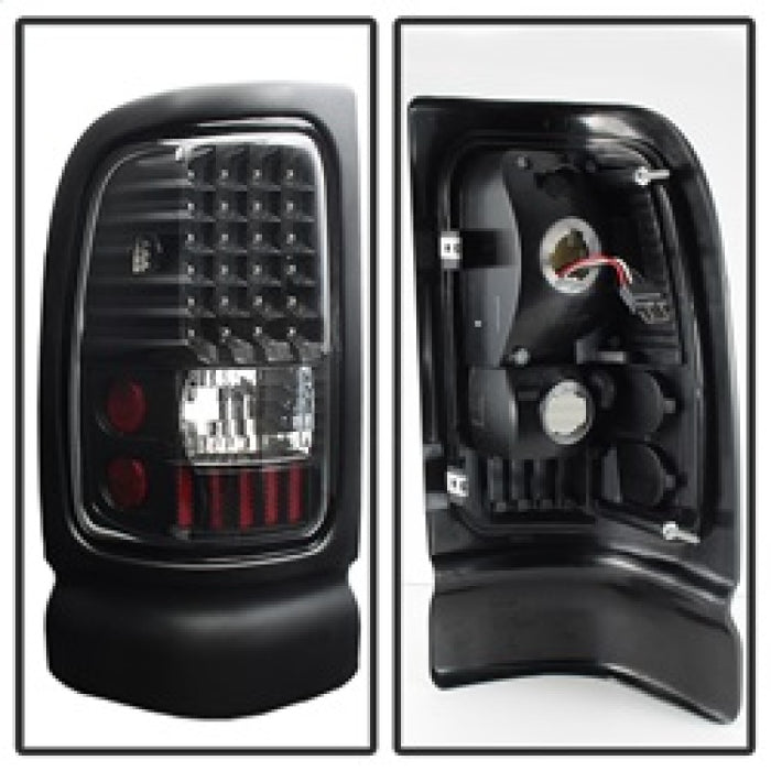 xTune Dodge Ram 1500 94-01 / Ram 2500/3500 94-02 LED Tail Lights Black ALT-ON-DRAM94-LED-BK