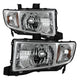 xTune Honda Ridgeline 06-13 Crystal Headlights Chrome HD-JH-HRID06-AM-C