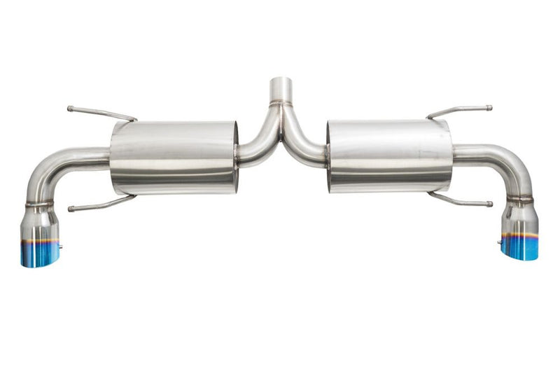 Megan Racing Mazda RX-8 03-08 Exhaust System (Burnt Tip) - MR-CBS-MRX80325-BT