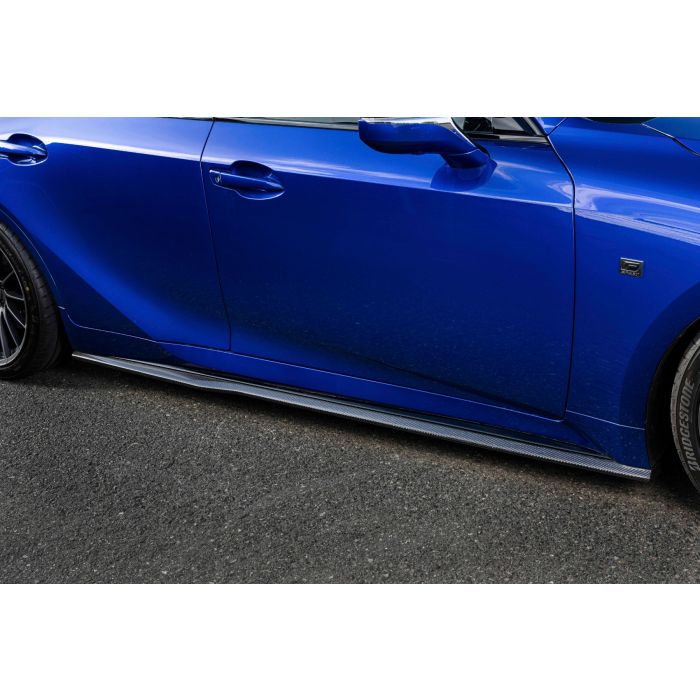 NOVEL Racing Japan Fiberglass Side Skirts / Side Diffusers for Lexus IS500 - NOV-IS500-006