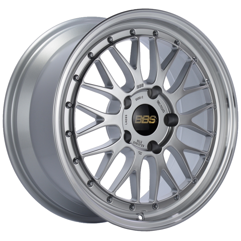 BBS LM 18x8.5 5x130 ET56 CB71.6 Diamond Silver Center Diamond Cut Lip Wheel