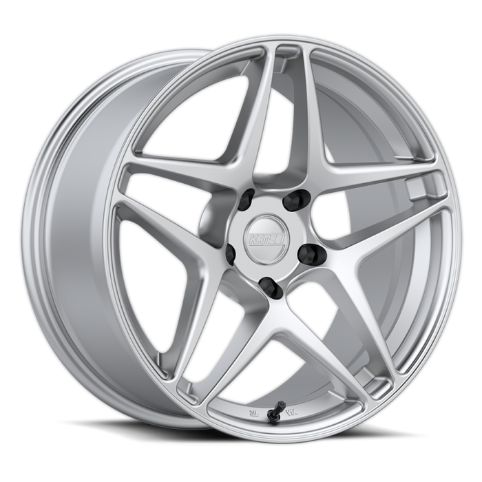 Kansei K15H Astro 18x8.5in / 5X112 BP / 35mm Offset / 66.56mm Bore - Hyper Silver