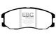EBC 07-09 Chevrolet Equinox 3.4 Ultimax2 Front Brake Pads