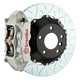 Brembo 16 98ster Spyder (Excl PCCB) Rr GT BBK 4Pis Cast 345x28 2pc Rtr Slot Type3-Silver