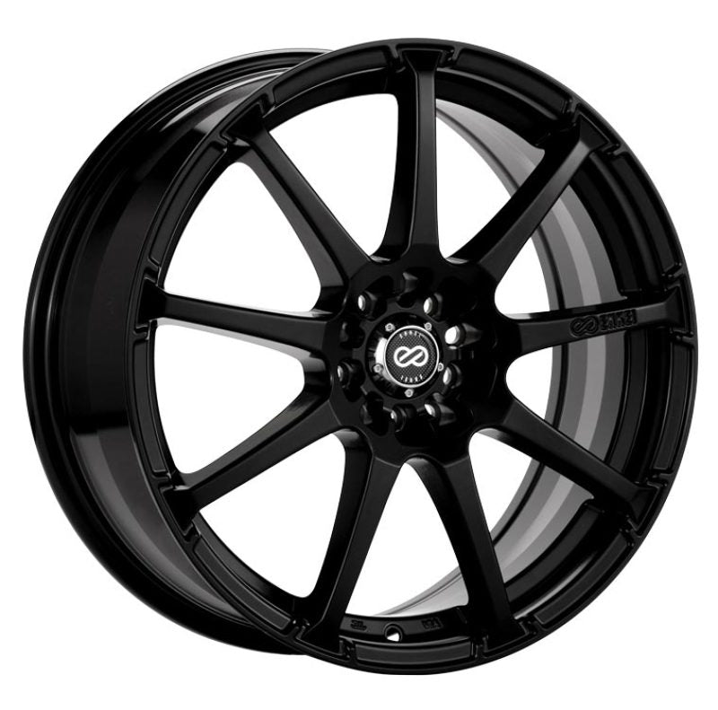 Enkei EDR9 17x7 5x100/114.3 45mm offset 72.6 Bore Diameter Black Wheel