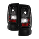 xTune Dodge Ram 1500/2500/3500 94-01 Euro Style Tail Lights Black ALT-ON-DRAM94-BK