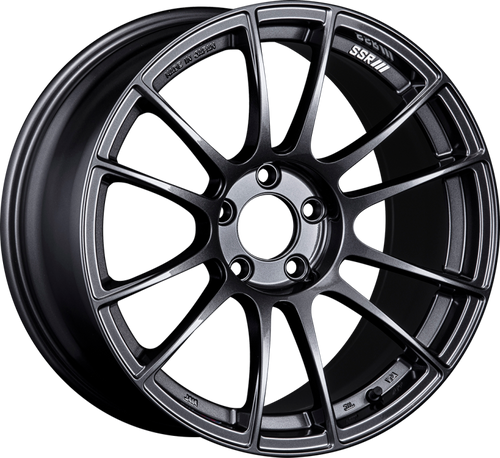 SSR GTX04 17x8 5x114.3 45mm Offset Dark Gunmetal Wheel