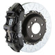 Brembo 05-14 Mustang GT Excl non-ABS Equipped Fr GT BBK 6Pist Cast 380x32 2pc Rtr Slot Type3-Black