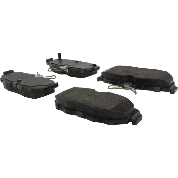 Centric Posi-Quiet Extended Wear Brake Pads w/Shims & Hardware - Front/Rear