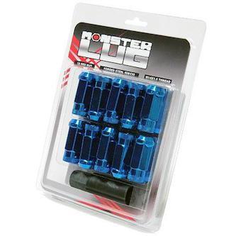 Monster Lug Nuts M14x1.5 - BLUE image