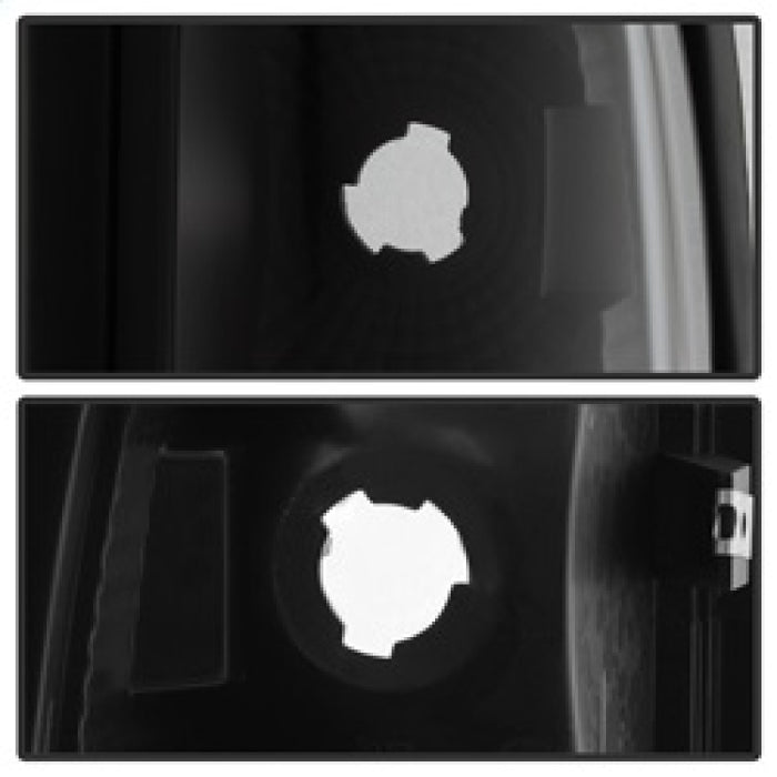 xTune Dodge Ram 1500/2500/3500 94-01 Euro Style Tail Lights Black ALT-ON-DRAM94-BK