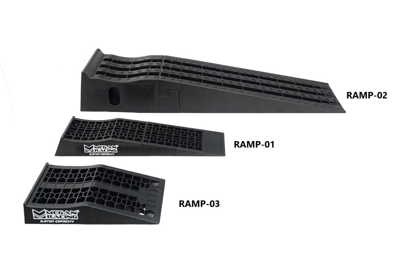 Megan Racing 2-Piece High Profile Drive-On Ramps (Set of 2) - MR-RAMP-02