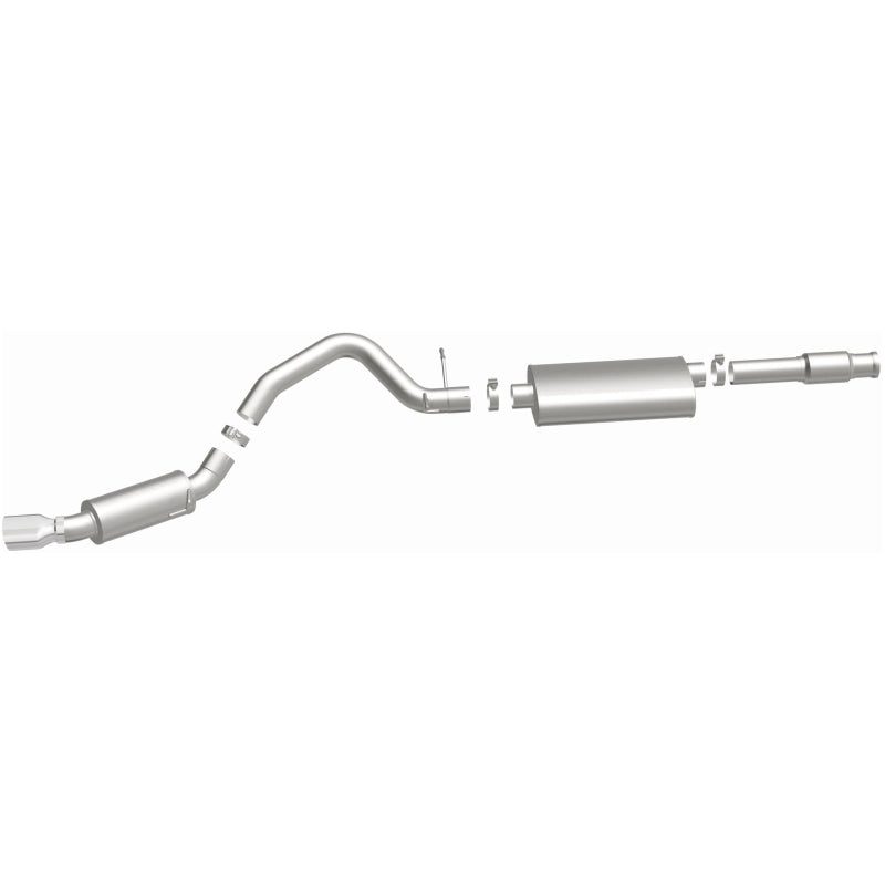 MagnaFlow SYS C/B 11-12 Cadillac Escalade V8 6.2L Single Straight P/S Rear Exit