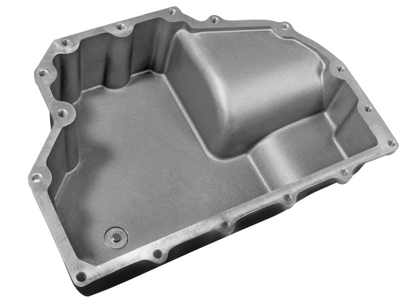 AFE Engine Oil Pan Black Machined; 14-16 Dodge RAM 1500 EcoDiesel 3.0L V6 (td)