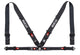 Sparco Belt 4Pt 3in/2in Competition Harness - Black