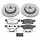 Power Stop 11-19 Dodge Durango Front Z36 Truck & Tow Brake Kit