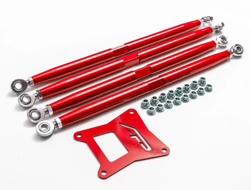 Agency Power 17-21 Polaris RZR 1000 XP Turbo Red Adjustable Rear Arms