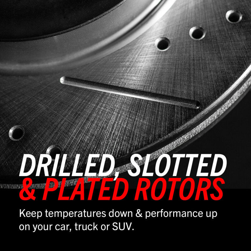 Power Stop 19-22 Ram 3500 Rear Drilled & Slotted Rotor (Pair)