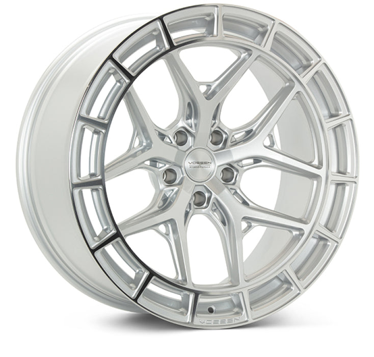 Vossen HFX-1 21x9 - 5x112 - ET25 - Flat - 66.5 - Silver Polished Wheel