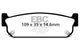 EBC 93-97 Infiniti J30 3.0 Ultimax2 Rear Brake Pads