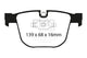 EBC 08-10 BMW M3 4.0 (E90) Ultimax2 Rear Brake Pads