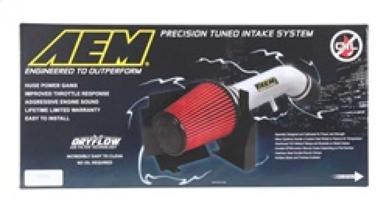 AEM 90-93 Integra RS/LS/GS/GSR Red Short Ram Intake