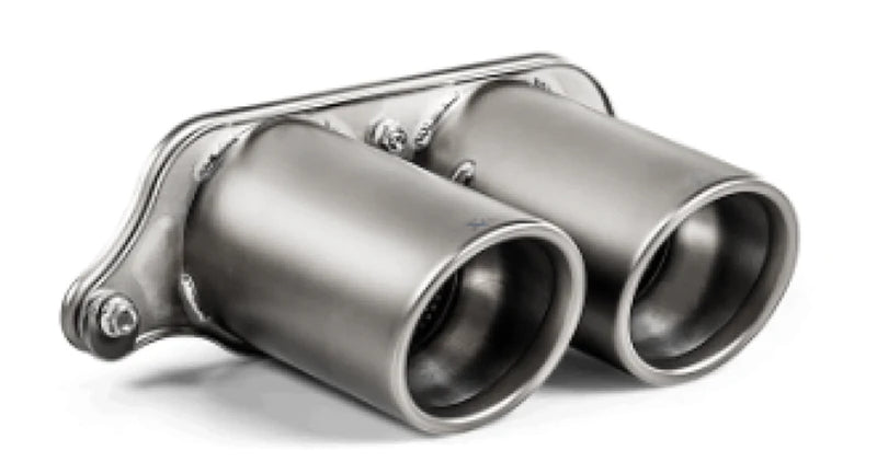 Akrapovic 14-15 Porsche 911 Turbo/Turbo S (991) Replacement Tail Pipe - Left (Titanium)