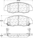 StopTech Street Select Brake Pads - Front/Rear