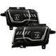 Spyder 10-13 Chevy Camaro Halogen Model Only - Black (PRO-YD-CCAM2010SI-SEQ-BK)