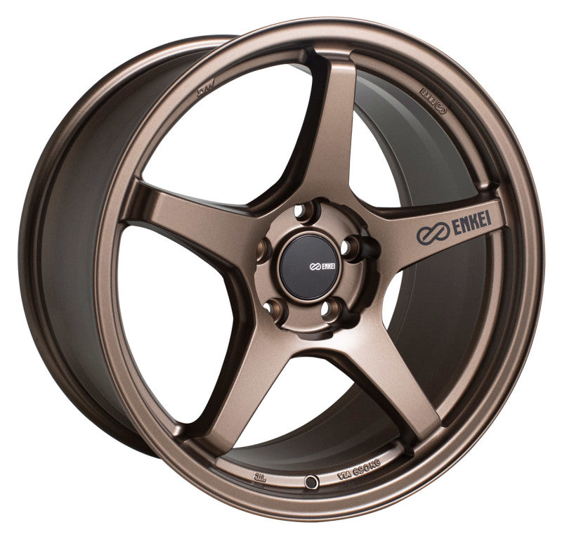 Enkei Helix 18x8in / 5x100 BP / 45mm Offset / 72.6mm Bore - Matte Gunmetal Wheel