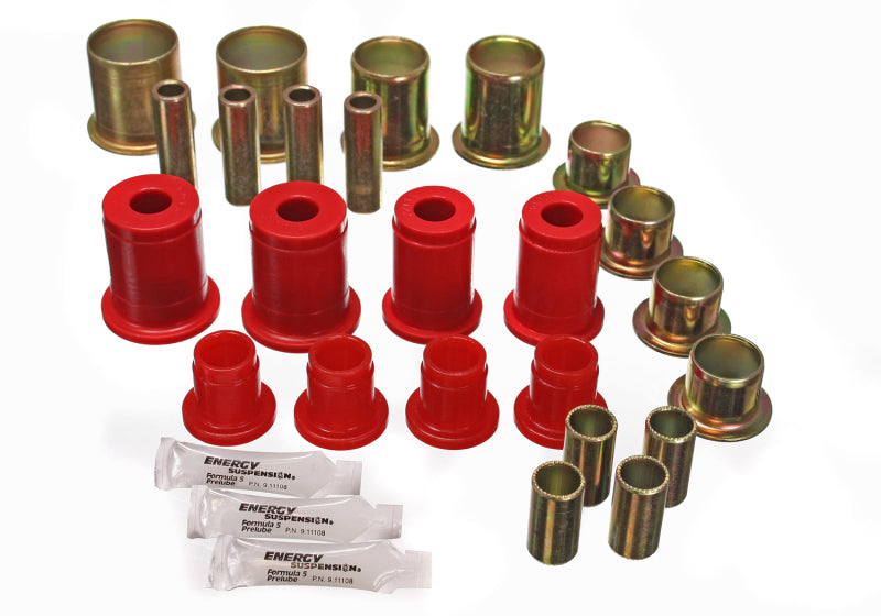 Energy Suspension Universal Red Control Arm Bushing Set - Complete Set