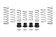 Eibach Pro-UTV 20-22 Polaris RZR Pro XP4 Base/Sport/Premium (Walker Evans) Stg 2 Performance Springs