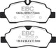 EBC 15+ Ford Transit 2.2 TD Ultimax2 Rear Brake Pads
